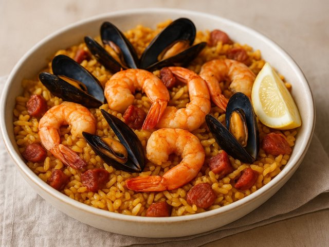 Shellfish Paella