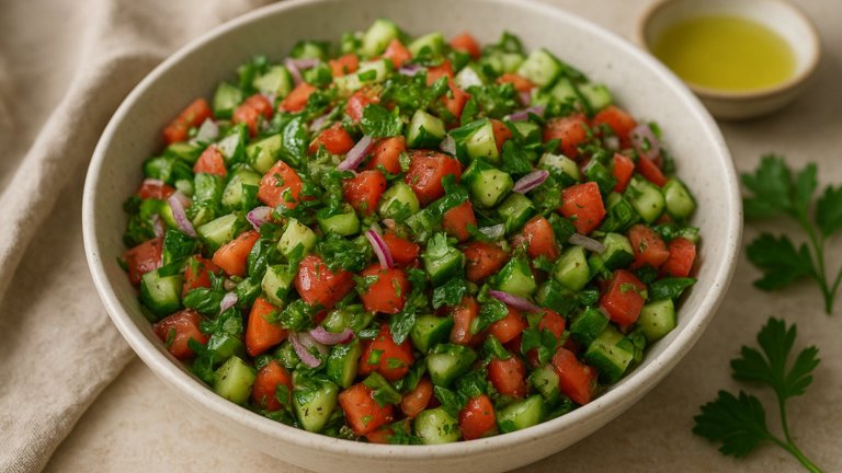 Shirazi Or Israeli Salad