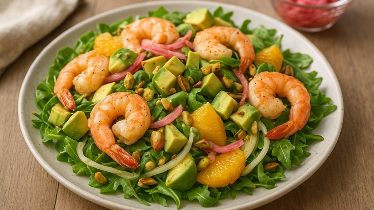 Shrimp & Avocado Salad