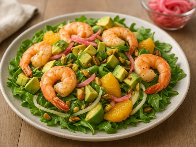 Shrimp & Avocado Salad