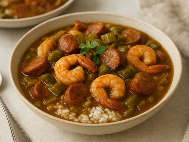 Shrimp & Sausage Gumbo