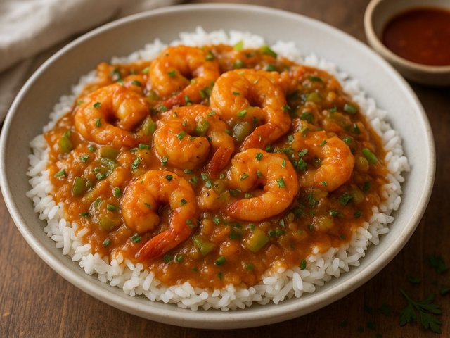 Shrimp Or Crawfish Étouffée