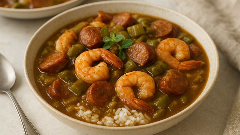 Shrimp & Sausage Gumbo