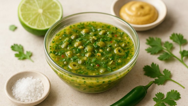 Simple LIME Vinaigrette
