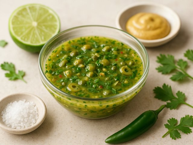 Simple LIME Vinaigrette