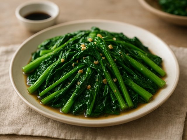 Simple Stir-Fried Greens