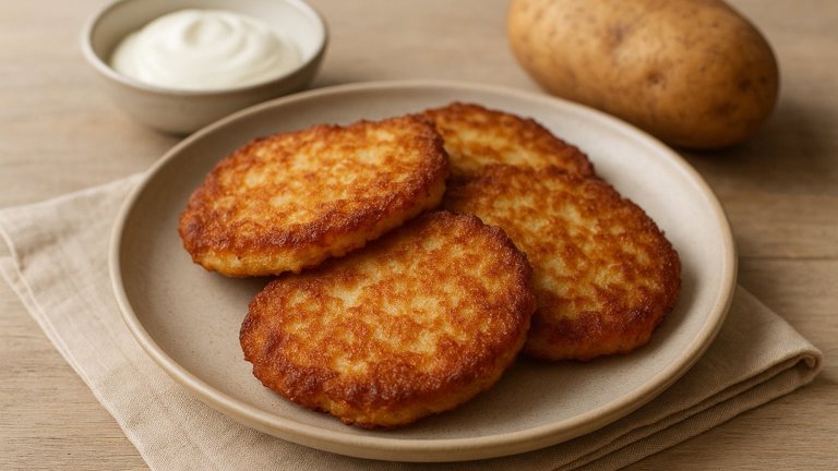 Simplest Ever Potato Pancakes