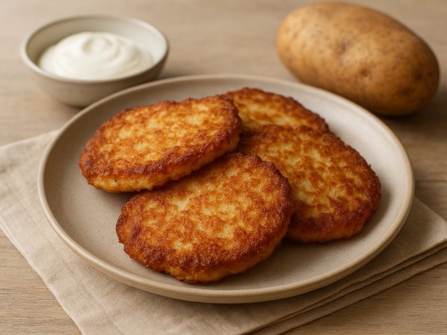 Simplest Ever Potato Pancakes