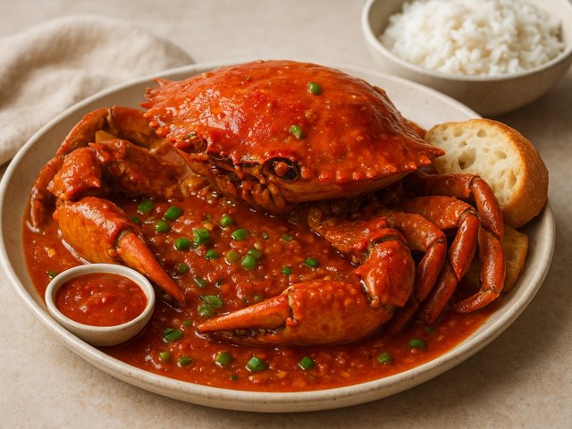 Singaporean Chilli Crab