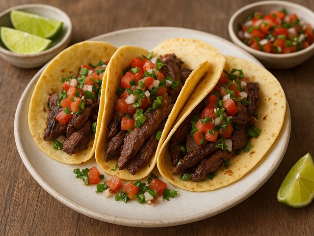 Skirt Steak Street Tacos