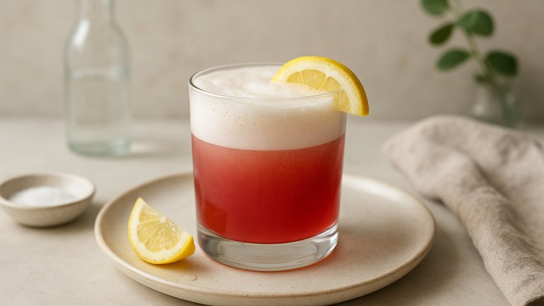 SLOE GIN FIZZ