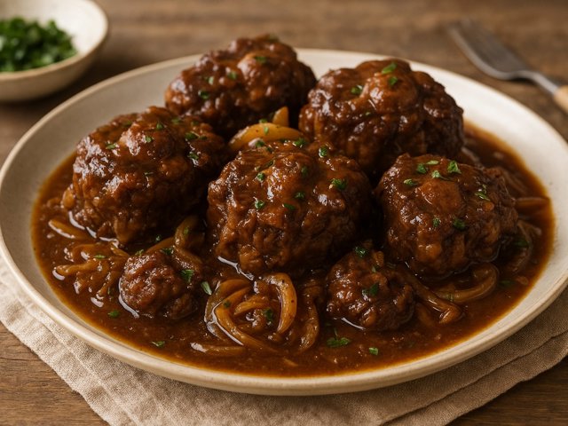 Slow Cooker Smothered Oxtails