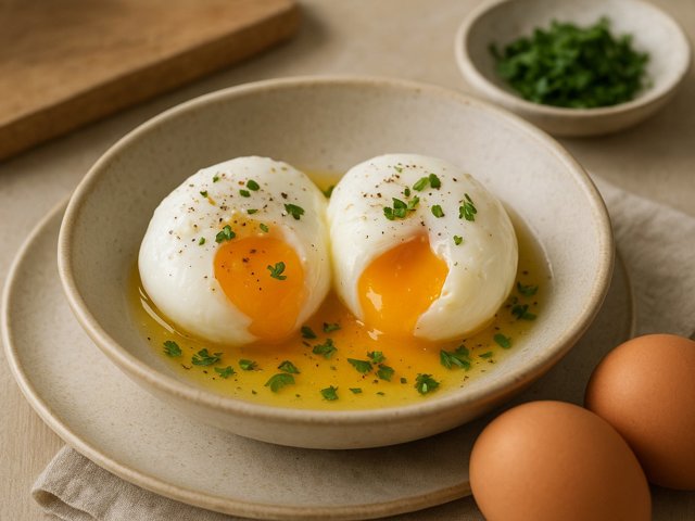 Slow-Poached Eggs