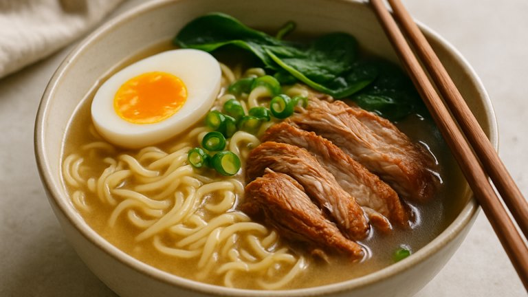 Slow-Cooker Miso-Pork Ramen