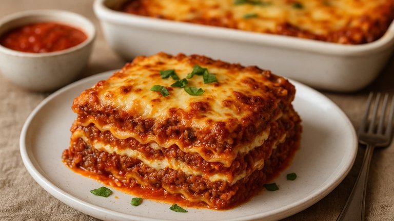 Smoked BEEF Lasagne