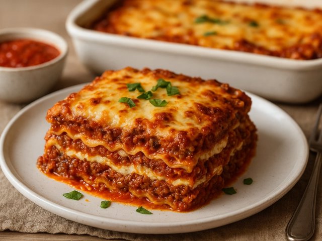 Smoked BEEF Lasagne