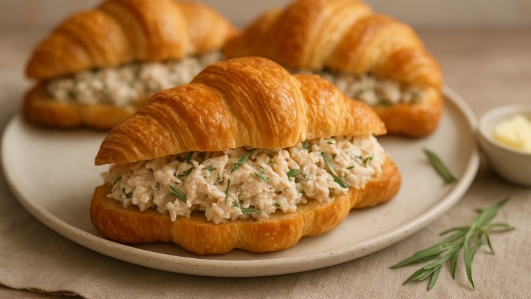 Smoked Chicken Salad Sandwhiches