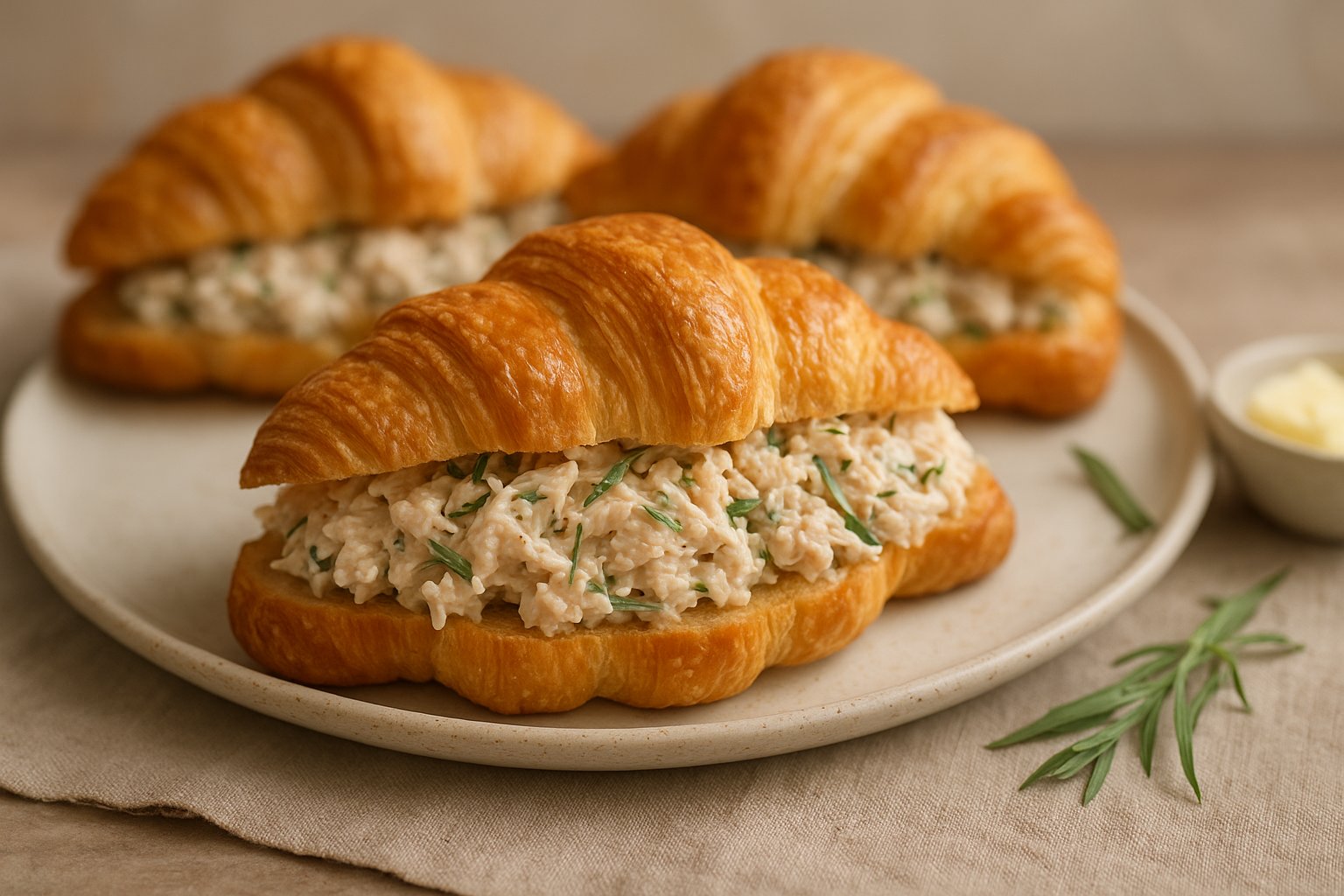 Smoked Chicken Salad Sandwhiches