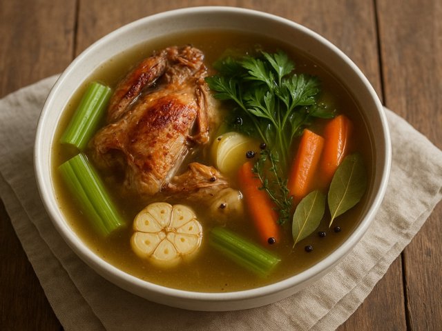 SMOKED CHICKEN STOCK