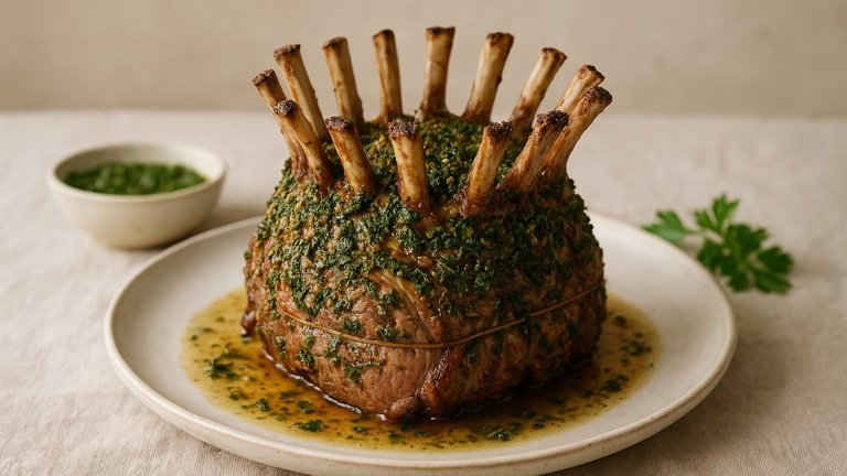 Smoked Crown LAMB Roast