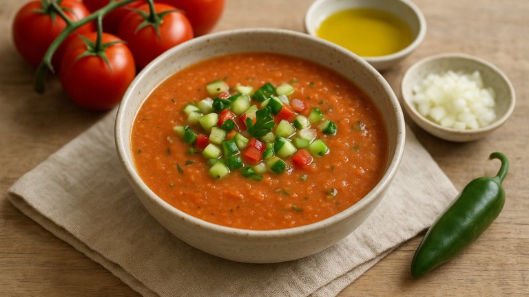 Smoked Tomato Gazpacho