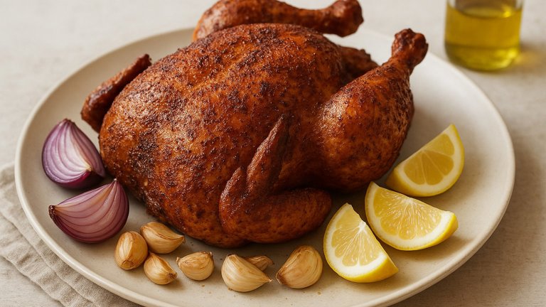 Smoked Whole Chicken