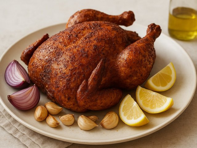 Smoked Whole Chicken