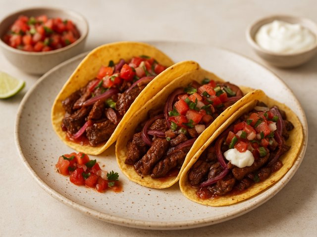 Smoky Beef Tacos