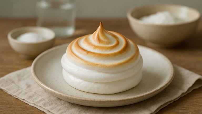 Soft Meringue Topping (I)