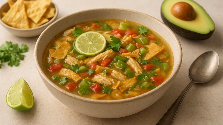 Sopa De Lima (Yucatecan Chicken-Lime Soup)