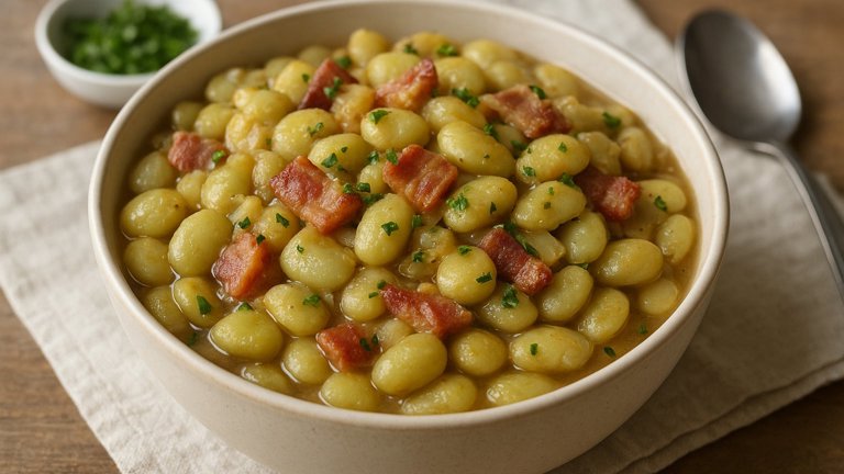 Soul Food Style Lima Beans