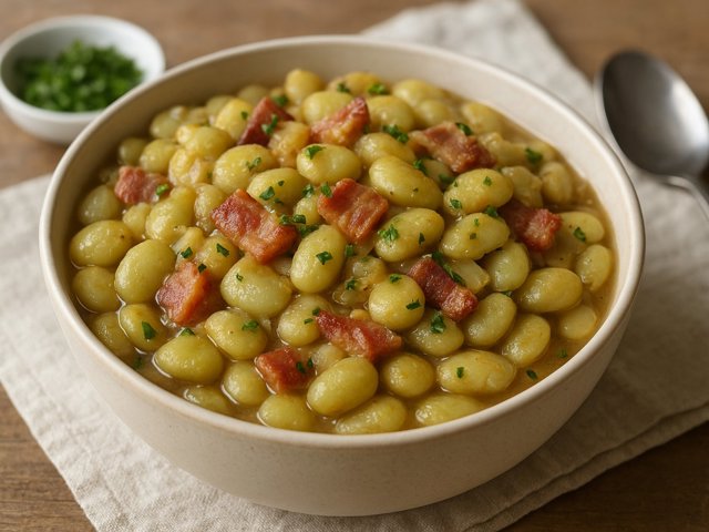 Soul Food Style Lima Beans