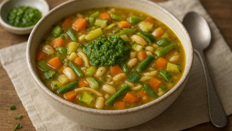 Soupe Au Pistou (Provençal Vegetable Soup)