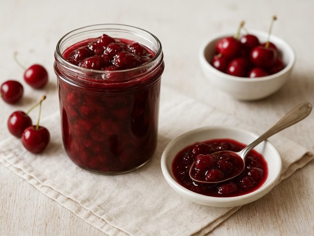 Sour Cherry Preserves