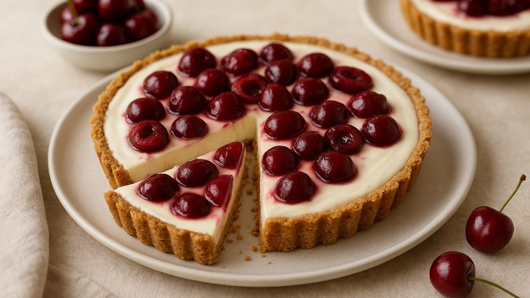 SOUR Cream Cherry OR Berry PIE OR Tartlets