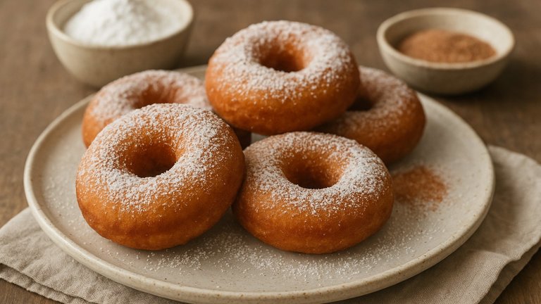 SOUR Cream Doughnuts