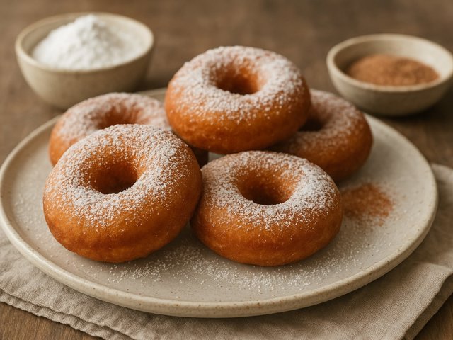 Sour Cream Doughnuts