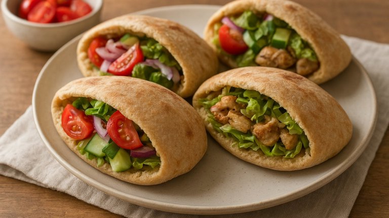 Sourdough Pita Pockets