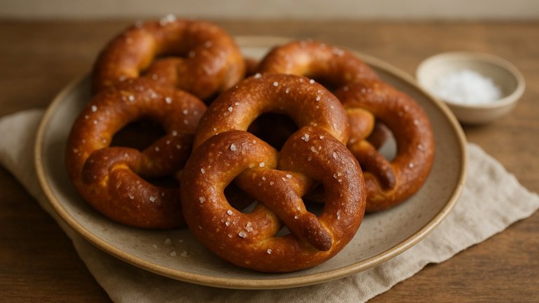 Sourdough Pretzels