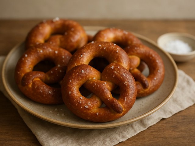 Sourdough Pretzels