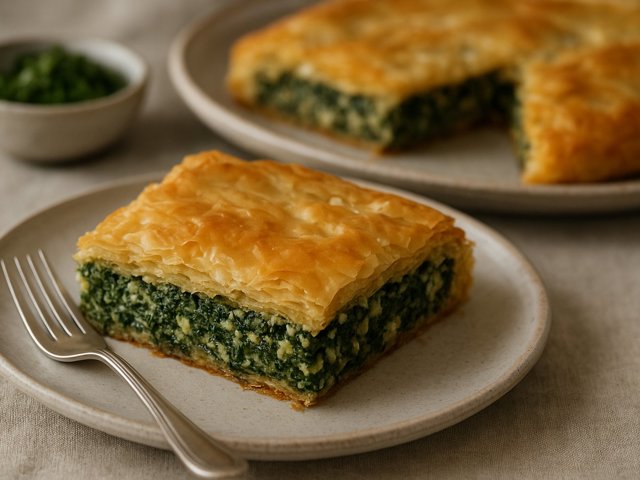 Spanakopita (Greek Spinach Pie)