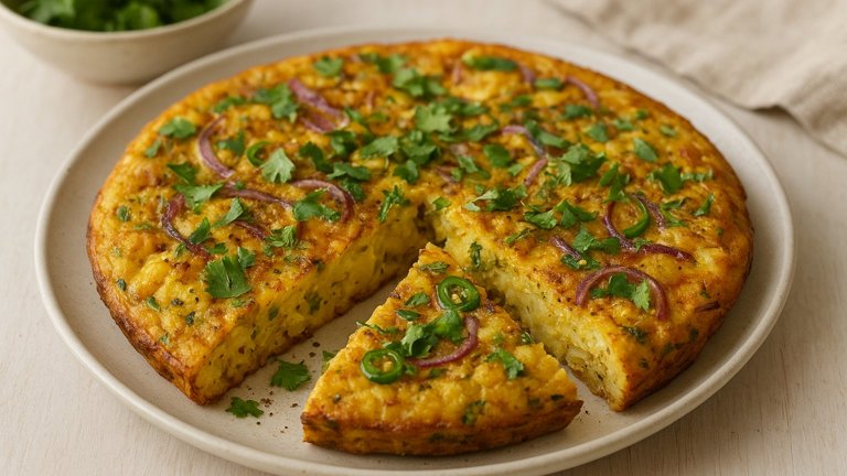 Spiced Cauli Frittata
