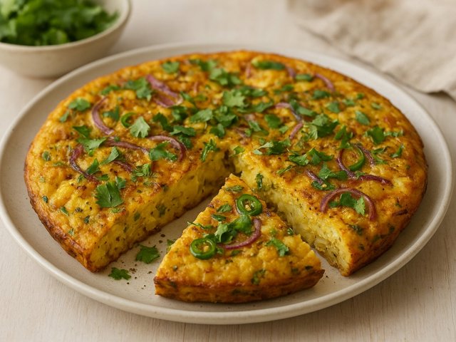 Spiced Cauli Frittata