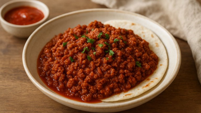 Spiced Ground Meat For Tacos