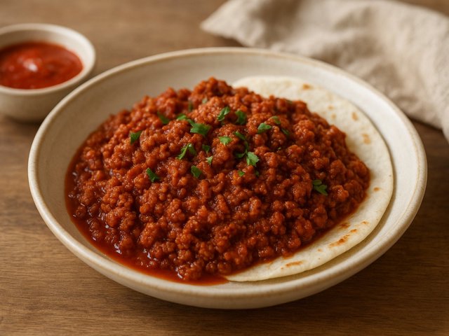 Spiced Ground Meat For Tacos