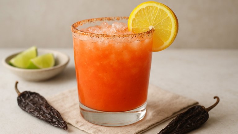 Spicy Papaya Margarita