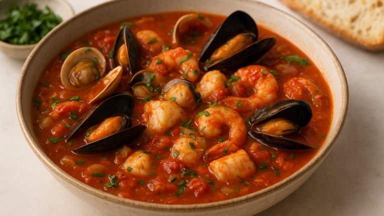 Spicy Seafood Cioppino