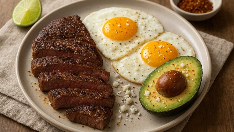 Steak & Eggs With Avocado