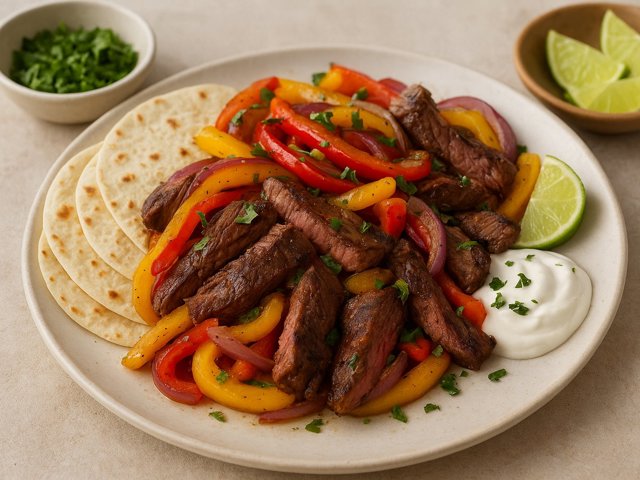 Steak Fajitas