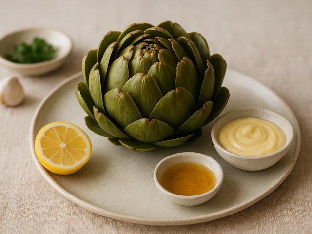 Steamed Artichokes